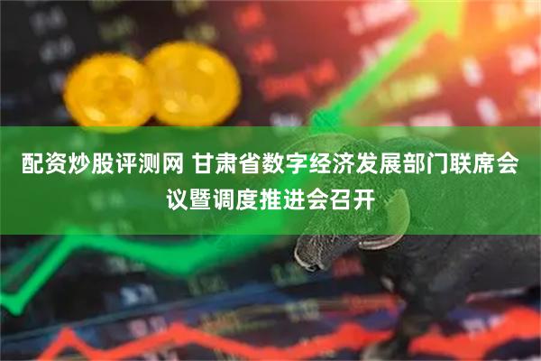 配资炒股评测网 甘肃省数字经济发展部门联席会议暨调度推进会召开